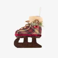 Casa Viva Adorno colgante Patín de tartán 12cm Hot