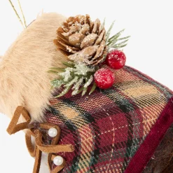 Casa Viva Adorno colgante Patín de tartán 12cm Hot