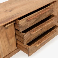 Casa Viva Aparador de madera de acacia Attic 160x45x78cm Clau&Chloe Sale