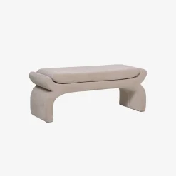 Casa Viva Banco beige Gaspar 112x42x45cm New