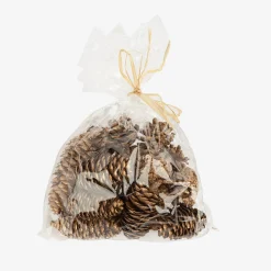 Casa Viva Bolsa de 18 piezas piñas doradas Outlet