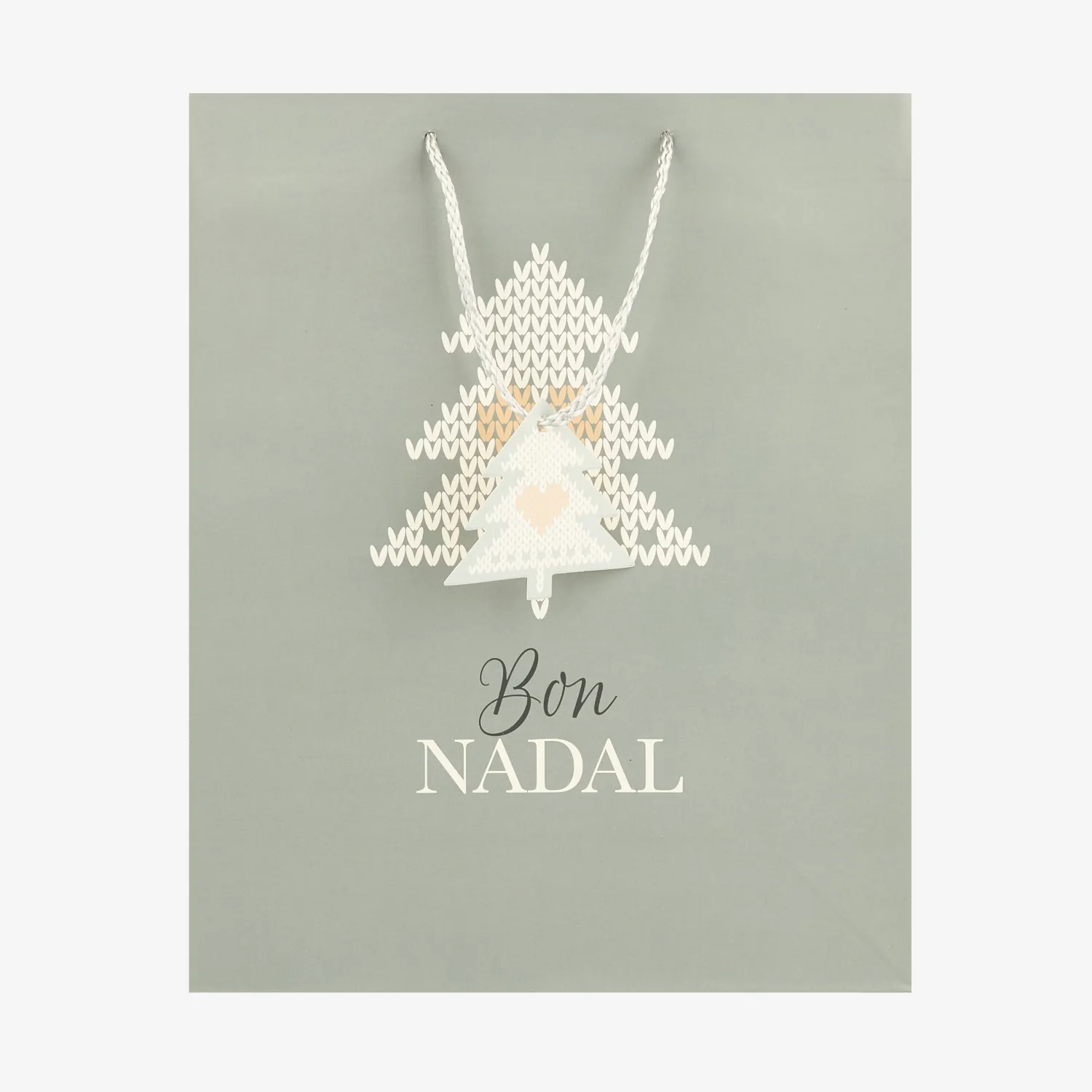 Casa Viva Bolsa de papel para regalo papel gris Nordic XL Clearance