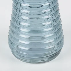 Casa Viva Botella de cristal azul Rustik 1L Discount