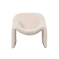 Casa Viva Butaca blanca Nelia 81x64x74cm Clau&Chloe Discount