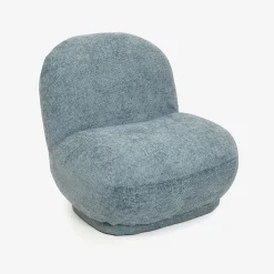 Casa Viva Butaca de algodón azul claro Aicha 85x82x77cm Clau&Chloe Sale