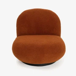 Casa Viva Butaca de borreguito giratoria cobre Pacha 81x95x71 Clau&Chloe New