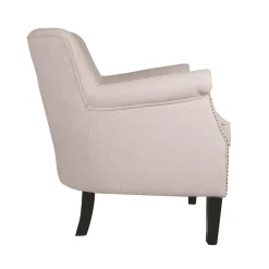 Casa Viva Butaca de poliéster beige Aurora 76x78x79cm Clau&Chloe Hot