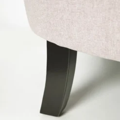 Casa Viva Butaca de poliéster beige Aurora 76x78x79cm Clau&Chloe Hot