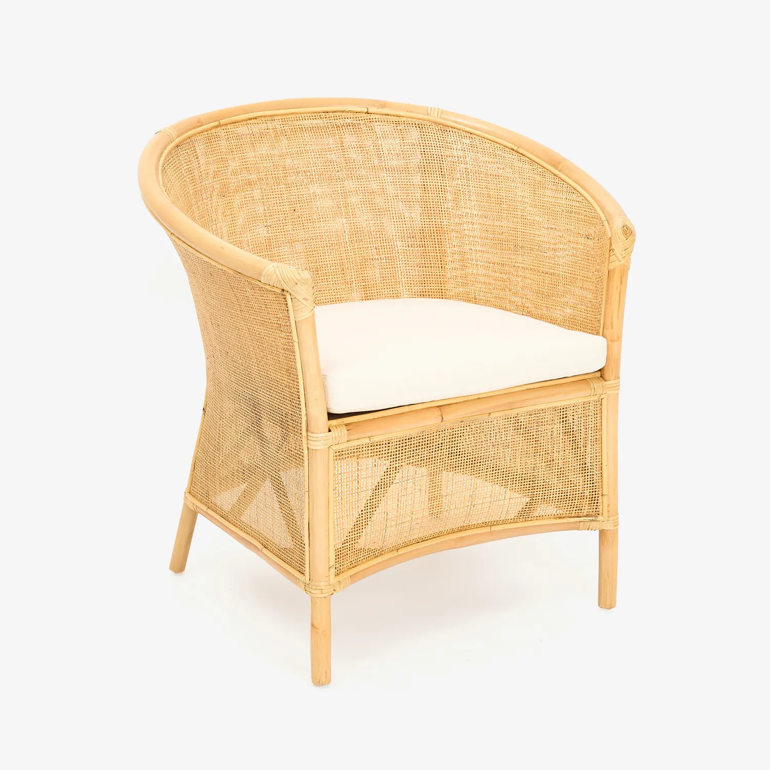 Casa Viva Butaca de ratán beige Milos 76x65x80cm Hot