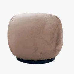 Casa Viva Butaca en terciopelo marrón giratoria Pacha 81x95x71cm Clau&Chloe Online