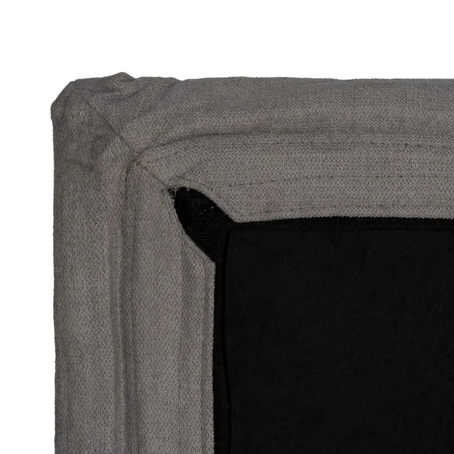 Casa Viva Cabecero tapizado desenfundable gris 190x8x100cm Clearance