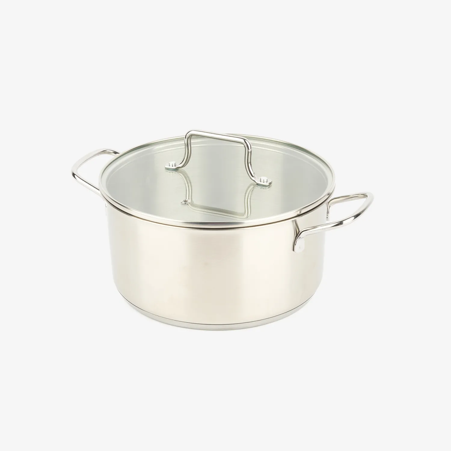 Casa Viva Cacerola de acero inoxidable con tapa Birta Ø20cm - 2,75L