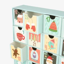Casa Viva Calendario de adviento de cartón Dibujos Navideños 38cm Hot
