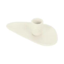 Casa Viva Candelabro de aluminio blanco 13x8x3cm Sale