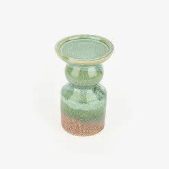 Casa Viva Candelabro de gres verde Narea 15cm Outlet