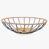 Casa Viva Cesta para fruta baja de acero y cuerda Ø30cm Aris Sale