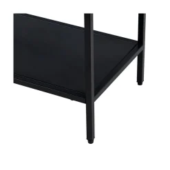 Casa Viva Consola de acero negro acero Calista 120,50x30x81,30cm Sale