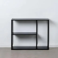 Casa Viva Consola de acero negro Calista 100x30x81cm Sale