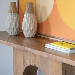 Casa Viva Consola de madera de mango Aero 120x35x77cm Clau&Chloe Discount