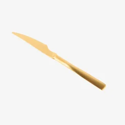 Casa Viva Cuchillo chuletero de acero inoxidable dorado Kipla Discount