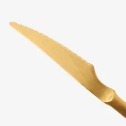 Casa Viva Cuchillo chuletero de acero inoxidable dorado Kipla Discount