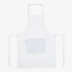 Casa Viva Delantal de algodón con rayas grises 60x80cm Hot