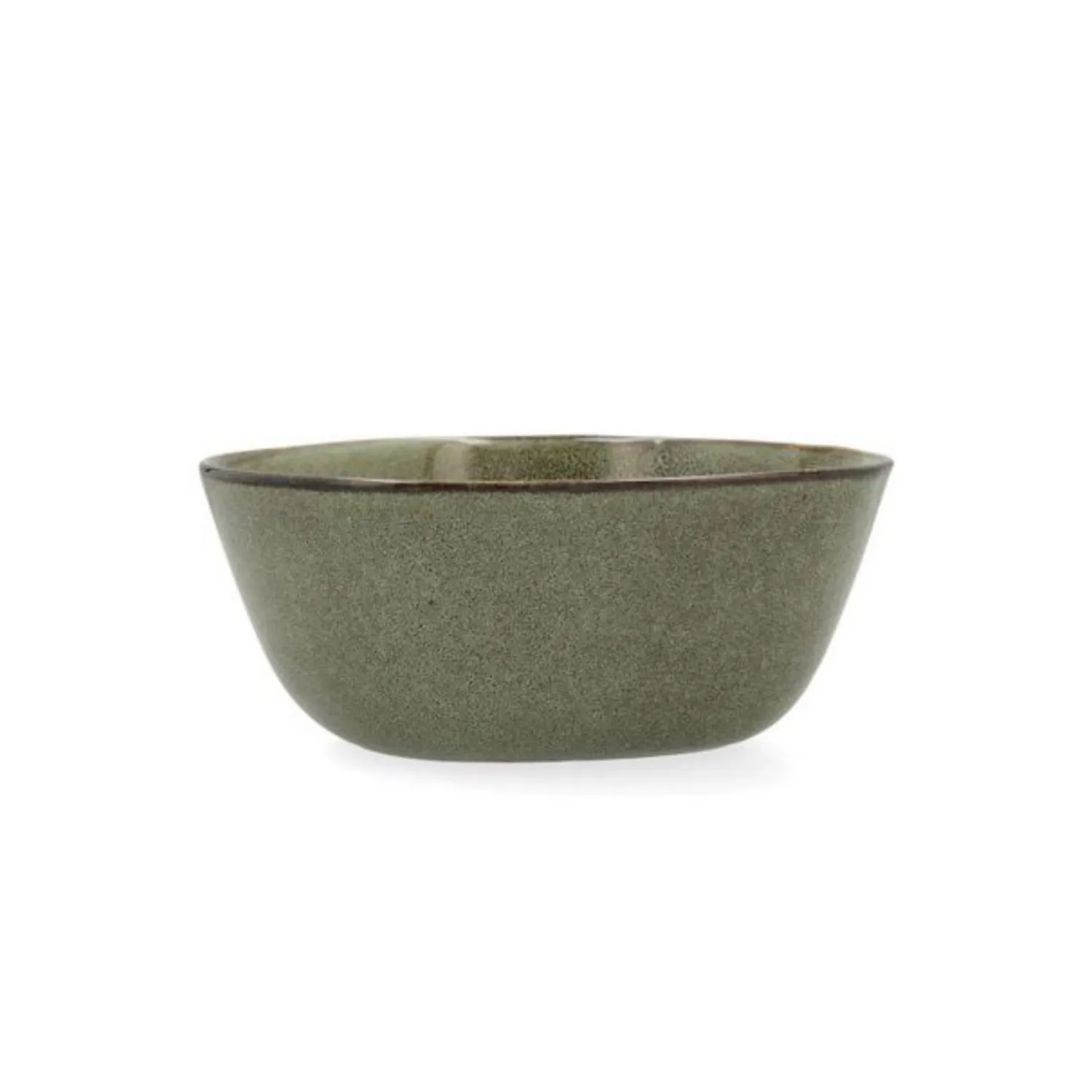 Casa Viva Ensaladera de gres verde Beget Ø20cm