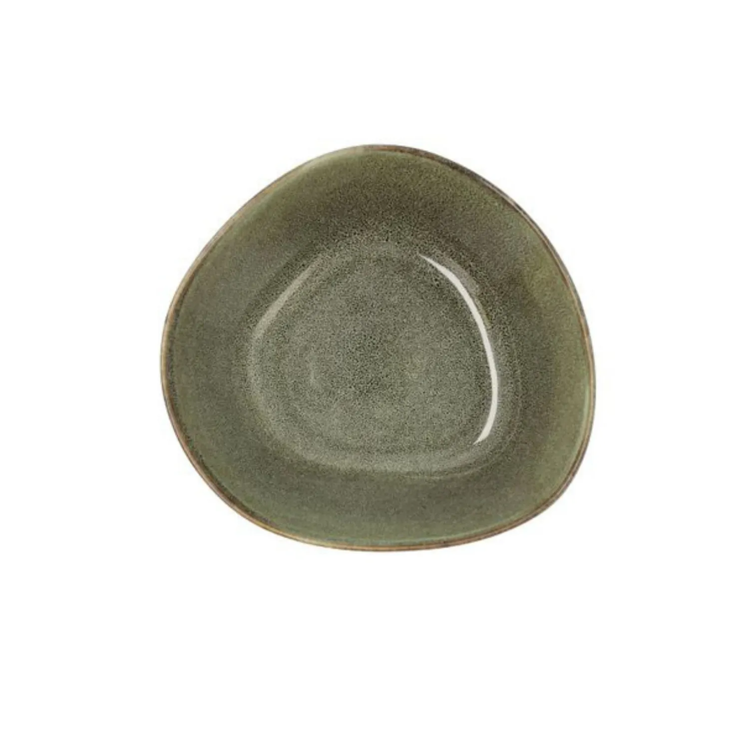 Casa Viva Ensaladera de gres verde Beget Ø20cm