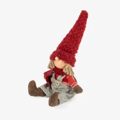 Casa Viva Figura decorativa Muñeco sentado con gorro 28cm Best