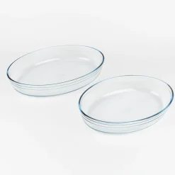 Casa Viva Fuente de horno de vidrio ovalada Ocuisine 35x24cm