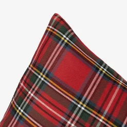 Casa Viva Funda cojín roja tartán 45x45cm Discount