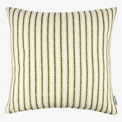 Casa Viva Funda de cojín beige y oliva Olan 45x45cm Sale