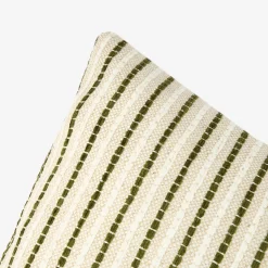 Casa Viva Funda de cojín beige y oliva Olan 45x45cm Sale