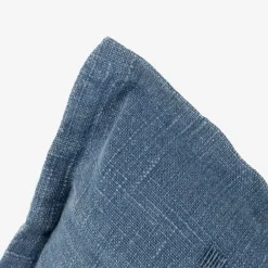 Casa Viva Funda de cojín de algodón azul Frida 30x45cm Outlet