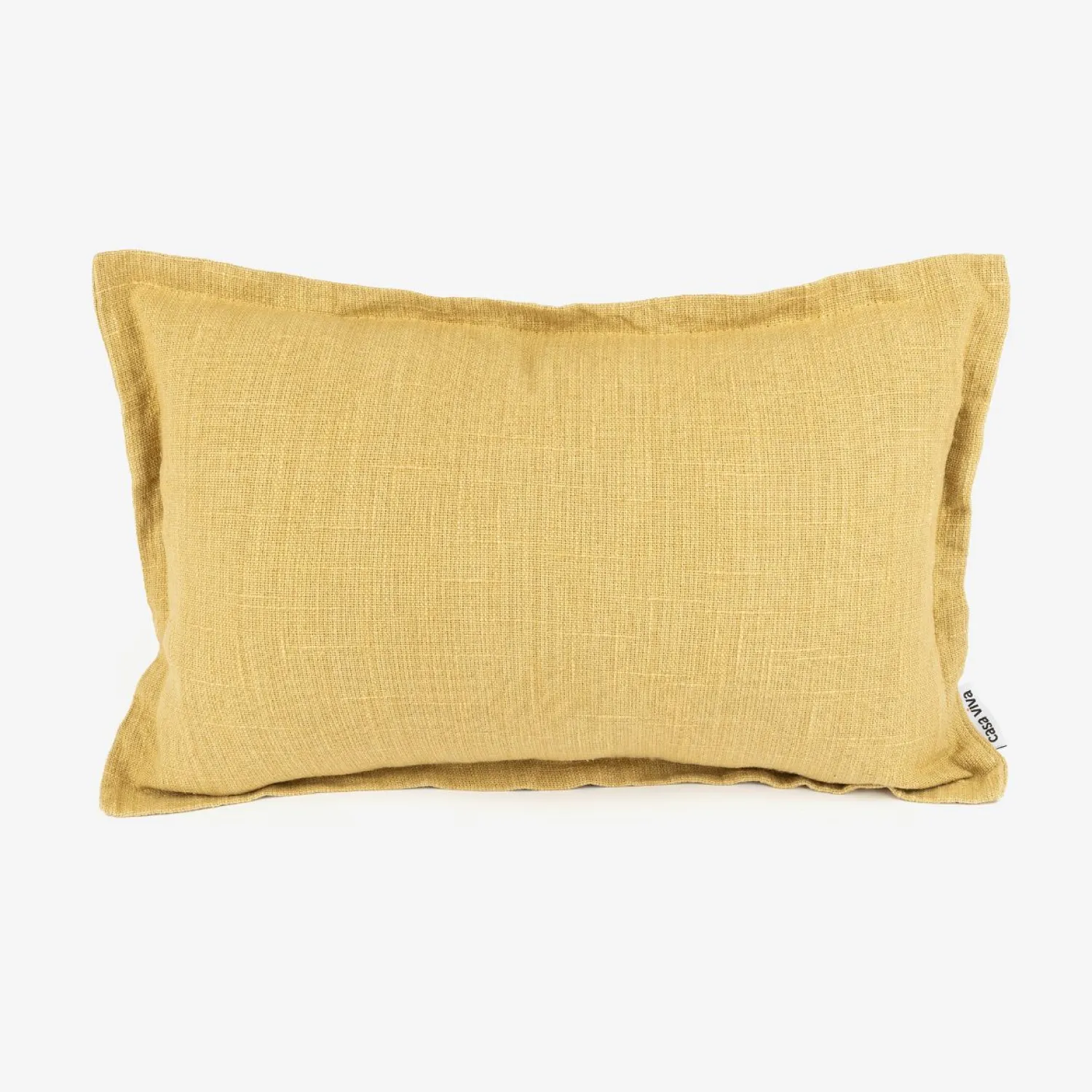 Casa Viva Funda de cojín de algodón amarilla Frida 40x35cm Sale