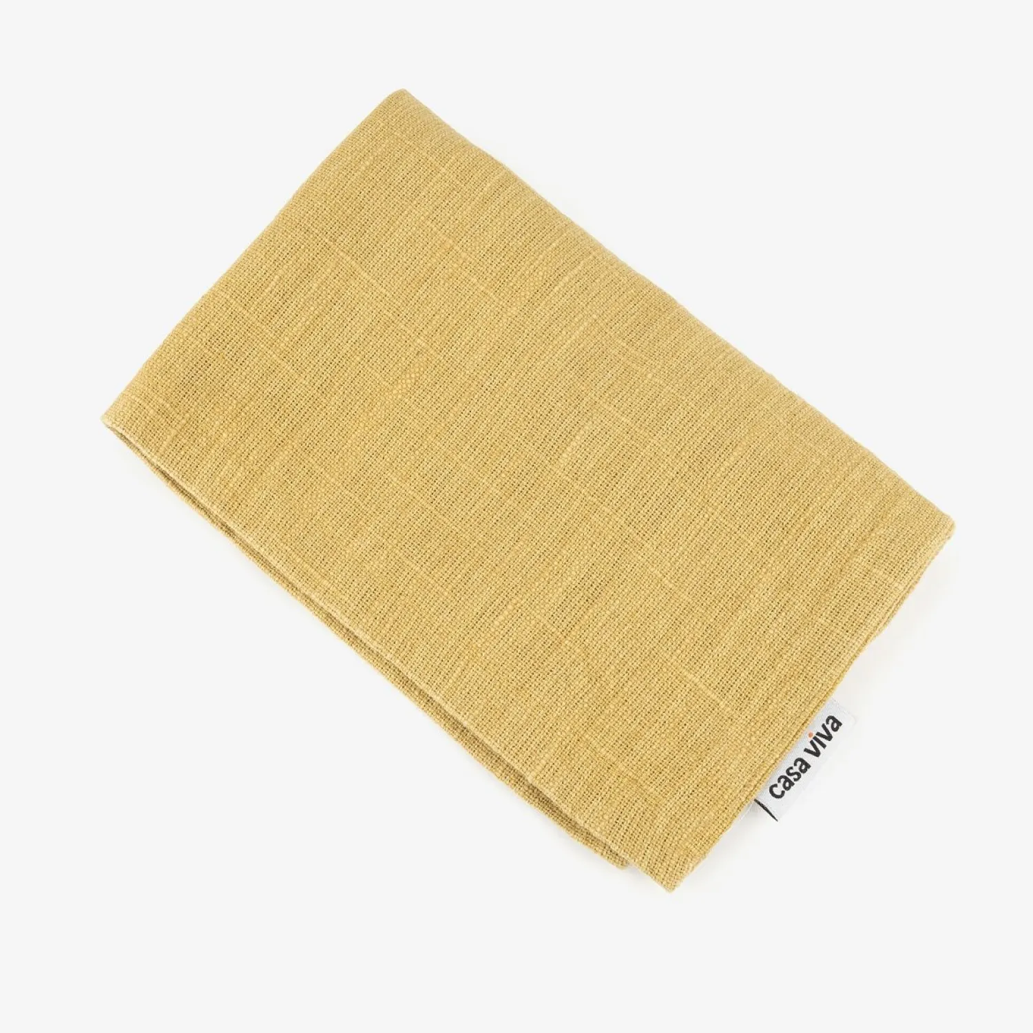 Casa Viva Funda de cojín de algodón amarilla Frida 40x35cm Sale