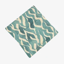 Casa Viva Funda de cojín de algodón azul Sibori 45x45cm Online