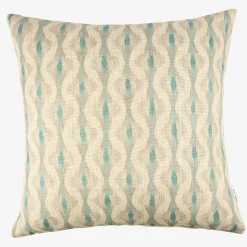 Casa Viva Funda de cojín de algodón beige Tribal 45x45cm Clearance