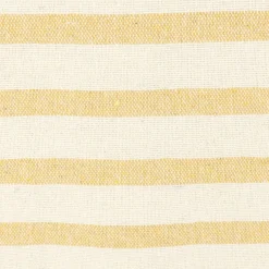 Casa Viva Funda de cojín de algodón con rayas amarillas Niza 45x45cm Outlet