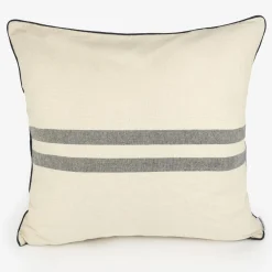 Casa Viva Funda de cojín de algodón con rayas azules Niza 60x60cm Outlet