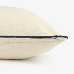 Casa Viva Funda de cojín de algodón con rayas azules Niza 60x60cm Outlet