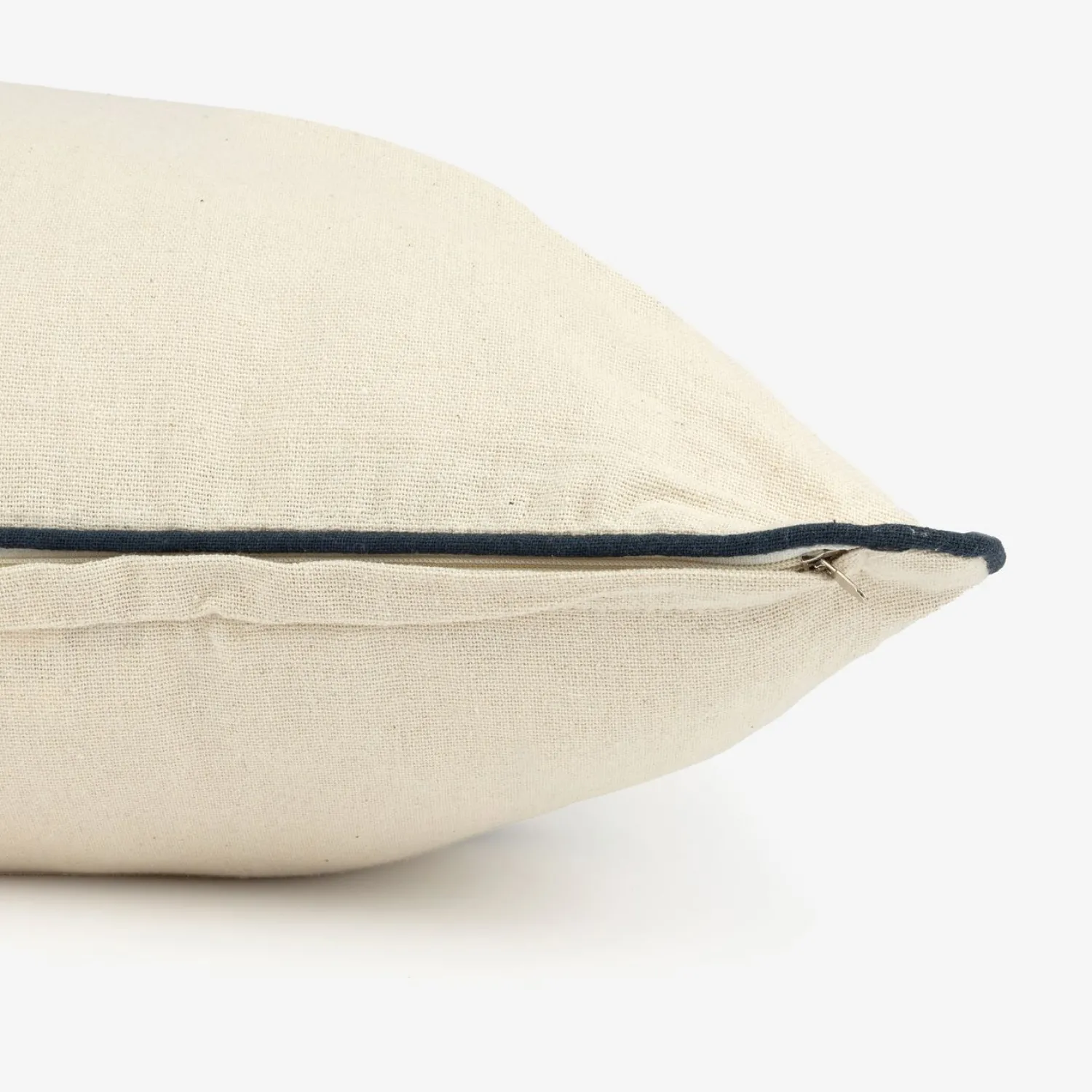 Casa Viva Funda de cojín de algodón con rayas azules Niza 60x60cm Outlet