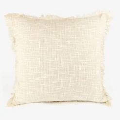 Casa Viva Funda de cojín de algodón con flecos Cuzco 60x60cm Clearance