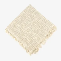 Casa Viva Funda de cojín de algodón con flecos Cuzco 60x60cm Clearance