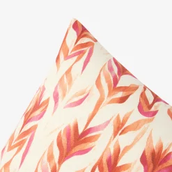 Casa Viva Funda de cojín de algodón cuadrada rosa Arce 45x45cm Discount