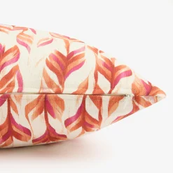 Casa Viva Funda de cojín de algodón cuadrada rosa Arce 45x45cm Discount