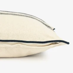 Casa Viva Funda de cojín de algodón con rayas azules Niza 30x45cm Discount