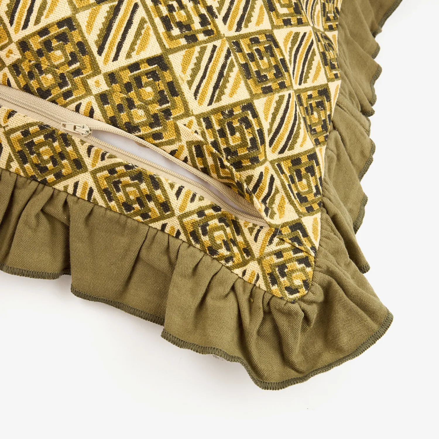 Casa Viva Funda de cojín de algodón inca Mia 50x50cm Clau&Chloe