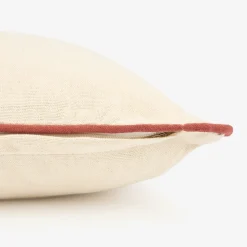 Casa Viva Funda de cojín de algodón rayas cobre Niza 45x45cm Best