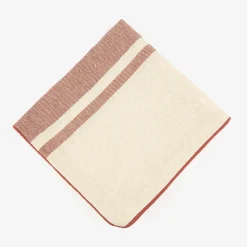 Casa Viva Funda de cojín de algodón rayas cobre Niza 45x45cm Best